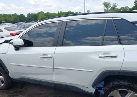 2019 Toyota Rav4 Hybrid Limited из США, поврежденный, VIN 2T3DWRFV5KW020122